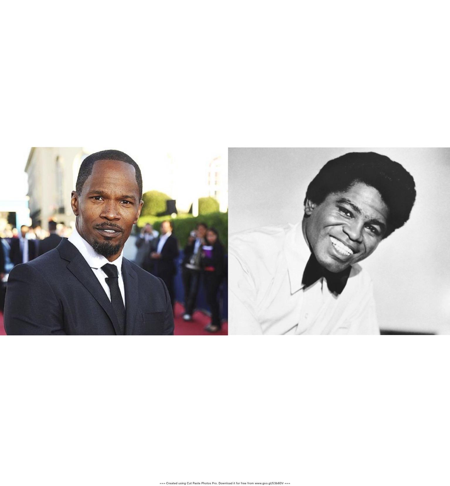 Jamie Foxx (Left) - James Brown (right)