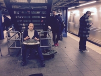 Cool Instrument at Broadway Lafeyette/Bleeker St.